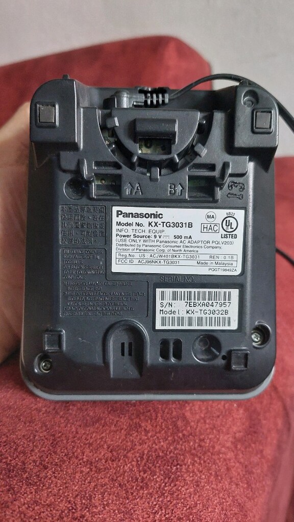 PANASONİC KX-TG3031B MODELİ - 9