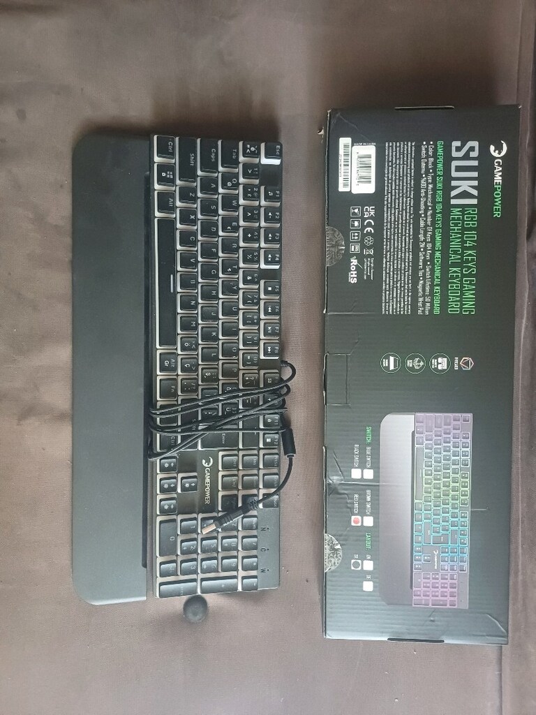 Gamepower Suki 104 Tuş, Red Switch, %100 AntiGhosting, KFG - 2