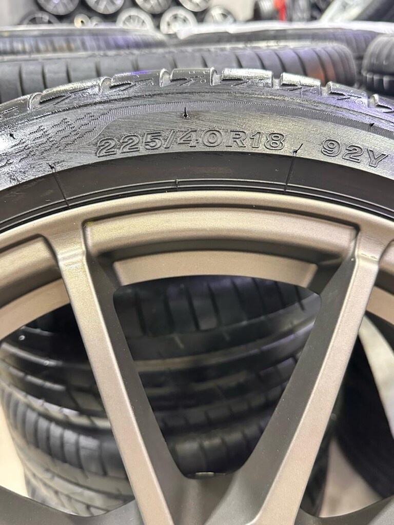 18 inç SIFIR !! 5x105 OPEL J KASA CRUZE JANT LASTİK 225/40/18 BRISTONE - 17