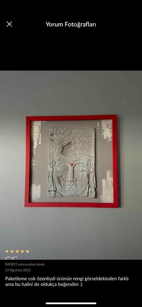 Duvar Tablo Pano Çerçeve Resim - 8