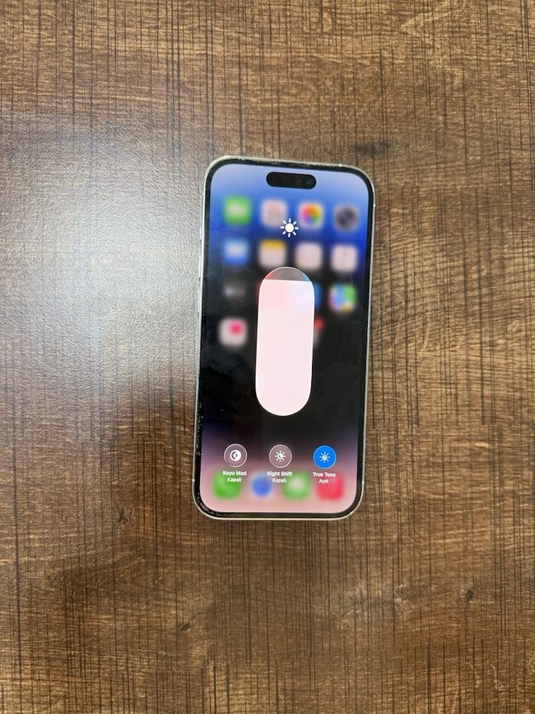 İPHONE 14 PRO 128 GB GÜMÜŞ PİL 93 YURTİÇİ FATURALI HATASIZ DEĞİŞENSİZ - 13