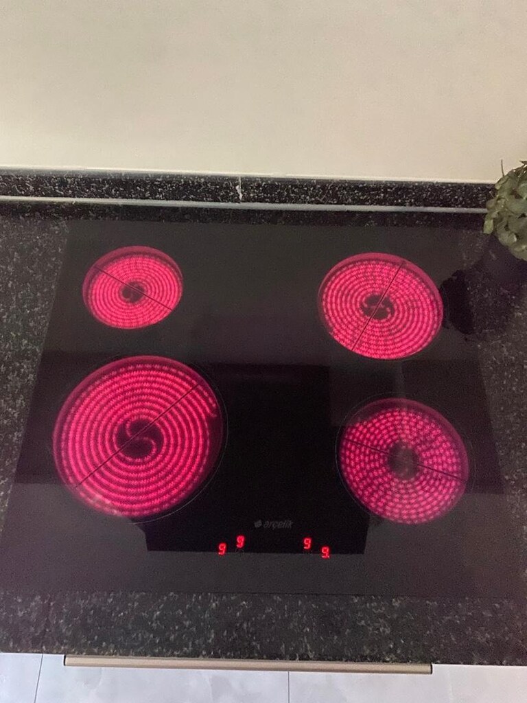 Arçelik elektrikli vitroseramik ocak - 3