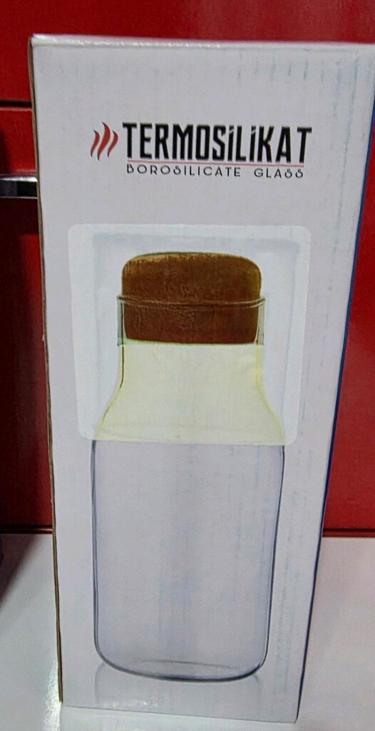 Cambu termosilikat mantar kapak çok amaçlı sürahi. Sıfır kutusunda. - 4