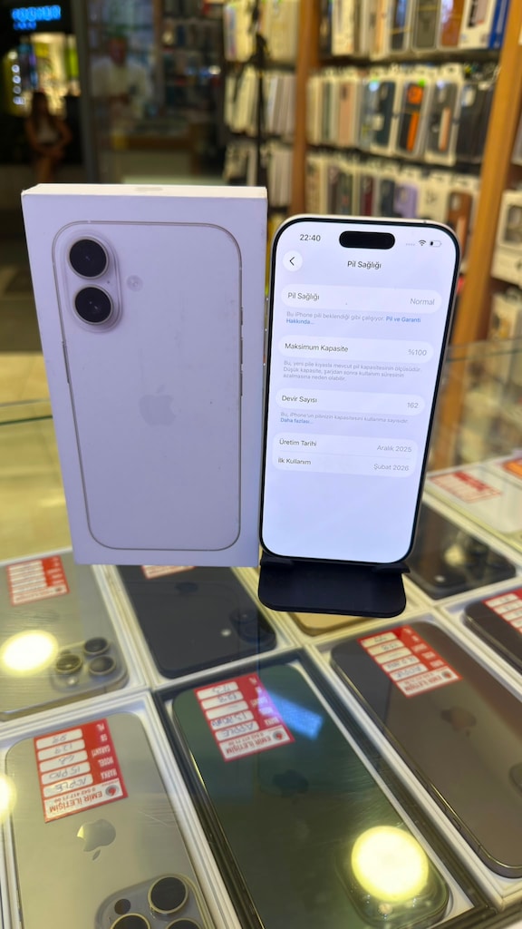 İPHONE 17 256 GB PİL 100 GARANTİLİ TAKASA AÇIK - 11