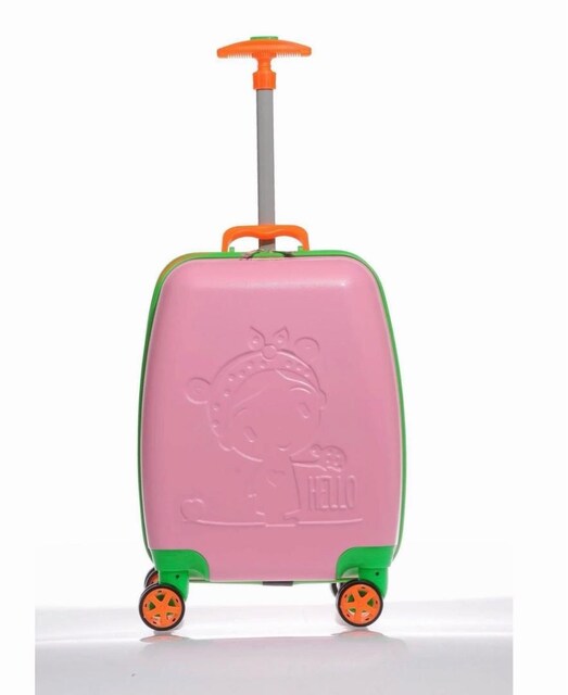 pembe kız çocuk bavul
