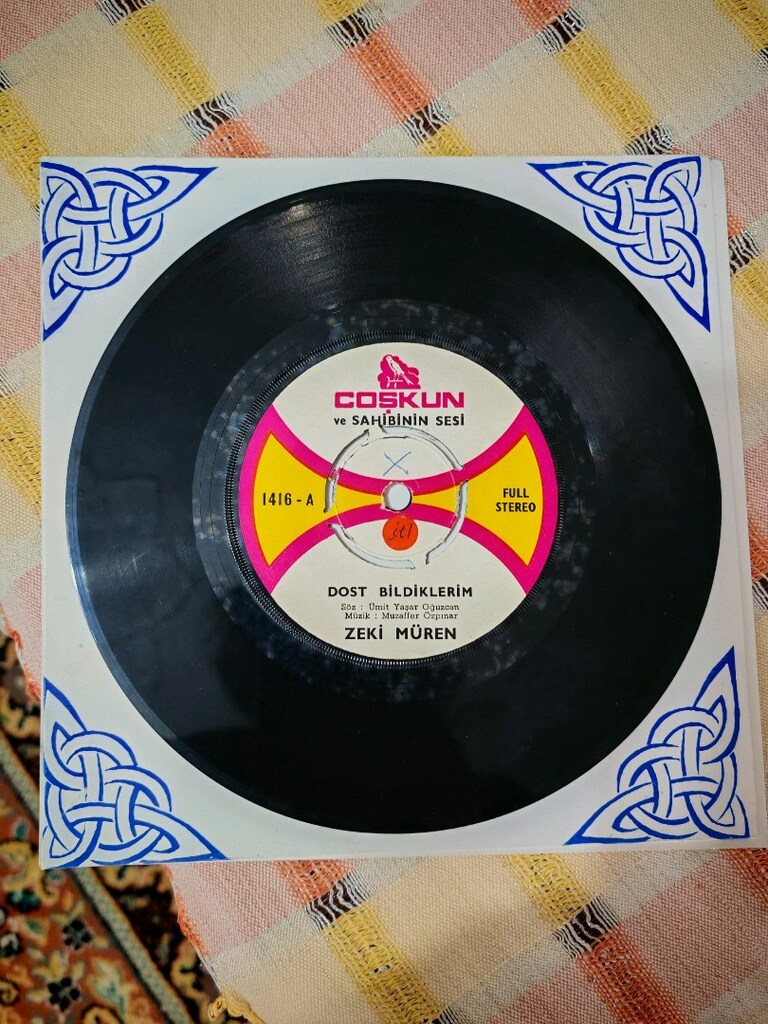 Zeki Müren & Dost Bildiklerim 45 lik - 2