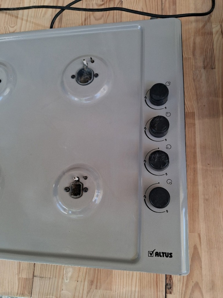 Elektrik çakmaklı 4 gözlü Setüstü ocak - 7