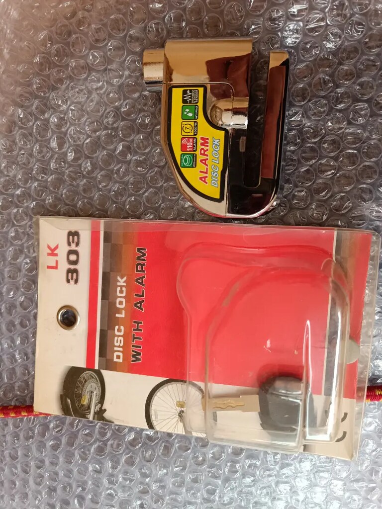 Motorsiklet Disk Kilidi Alarmlı - 5