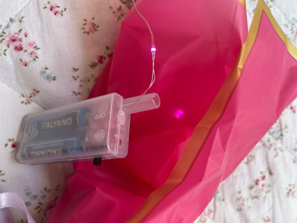 Pembe kelebek buket çiçek - 3