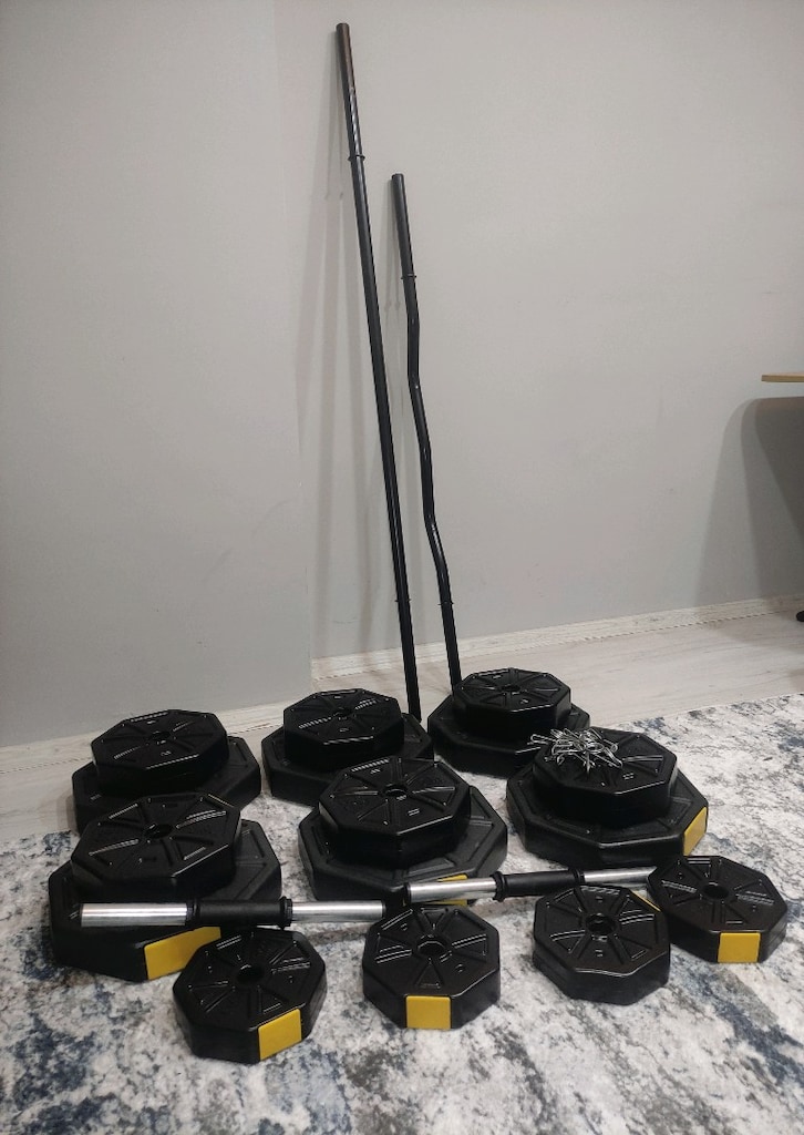 Ağırlık Halter Seti (Toplam 100 kg) ve Bench Sehpası - 2