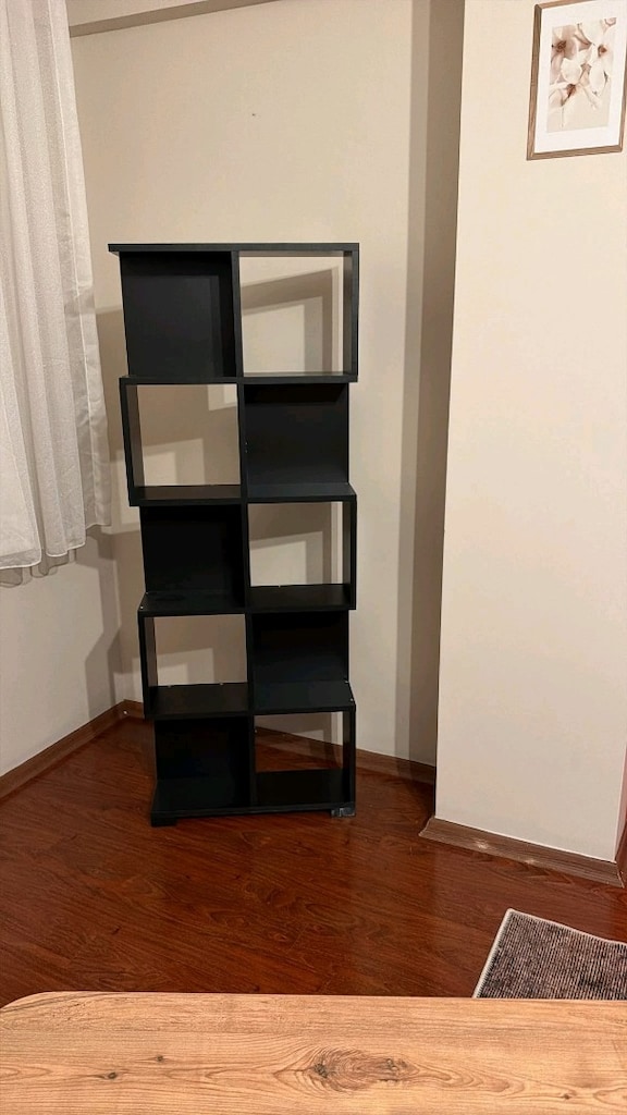 Modern Siyah Kitaplık / Bölmeli Raf (61 x 162 cm) (Derinlik: 20 cm) - 3