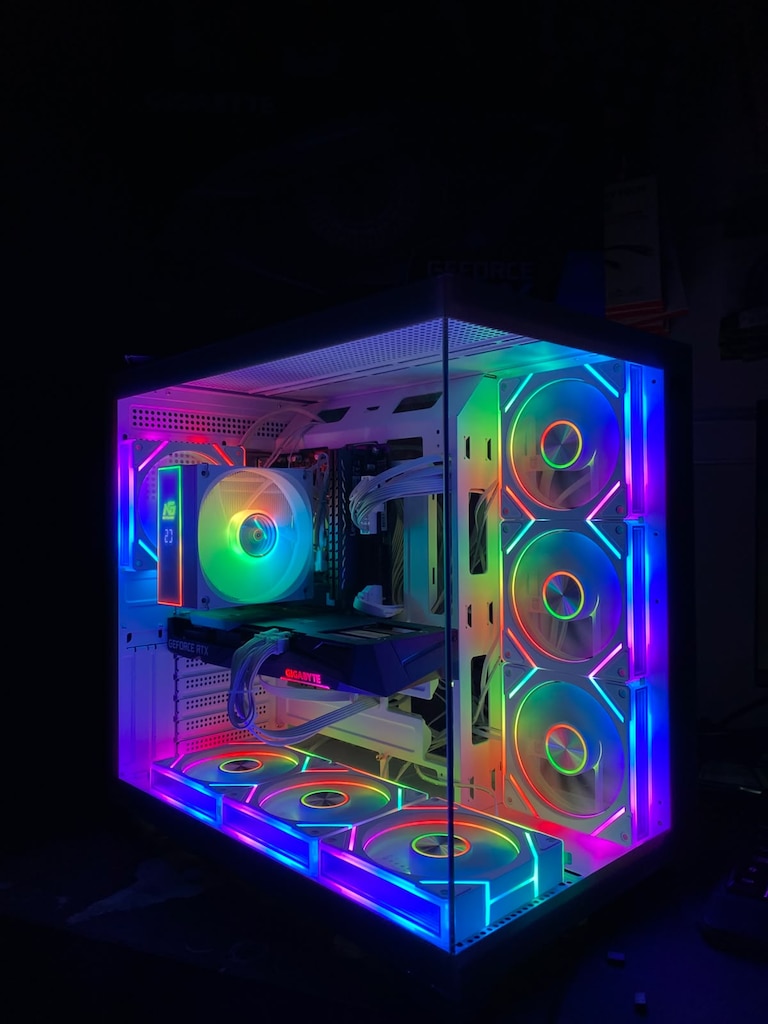 İ5 12400F- RTX 3060Tİ 8 GB GAMİNG AKVARYUM KASA - 3