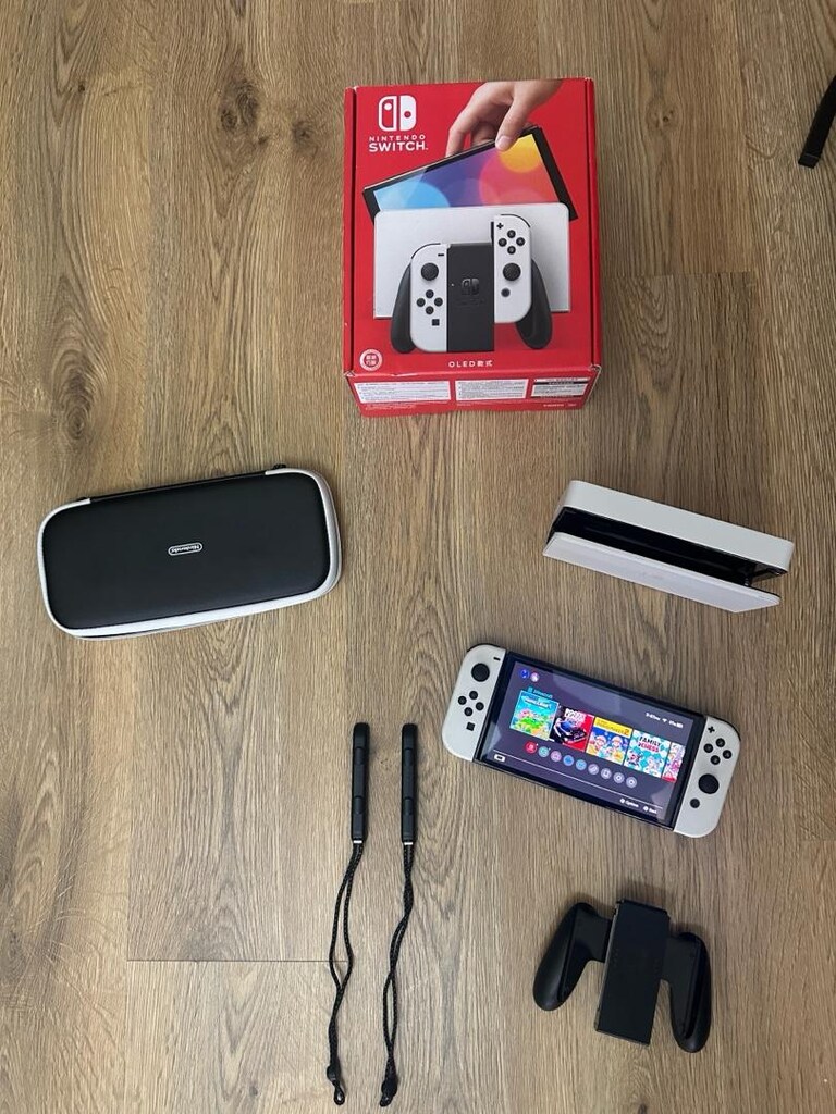 Nintendo Switch OLED Beyaz - Kutulu - Full Aksesuarlı - Sıfır ayarında - 3