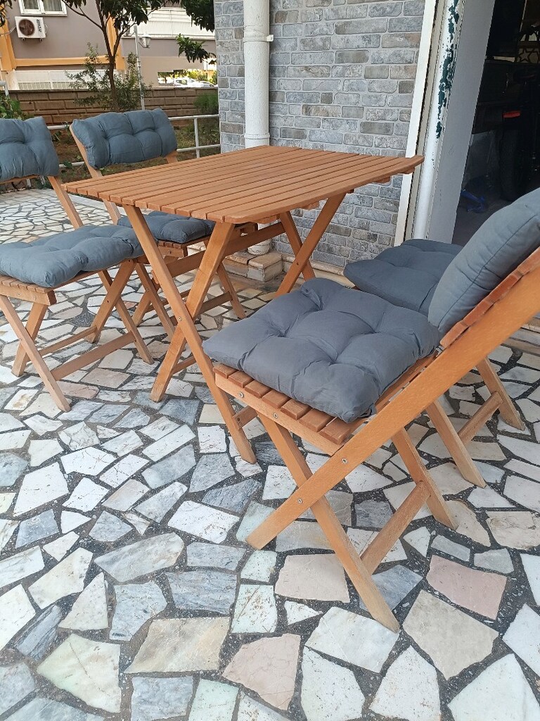 Koçtaş/Balkon Bahçe oturma takımı+ nakliye yapılır. - 4