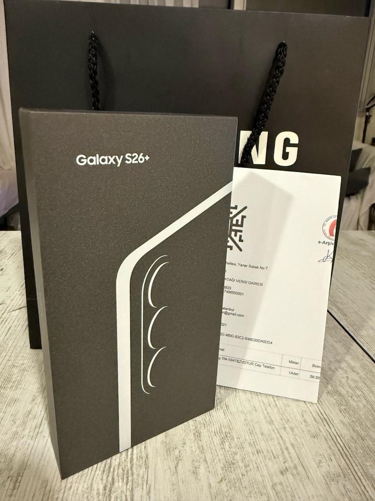 SIFIR FATURALI SAMSUNG S26 PLUS 256 GB