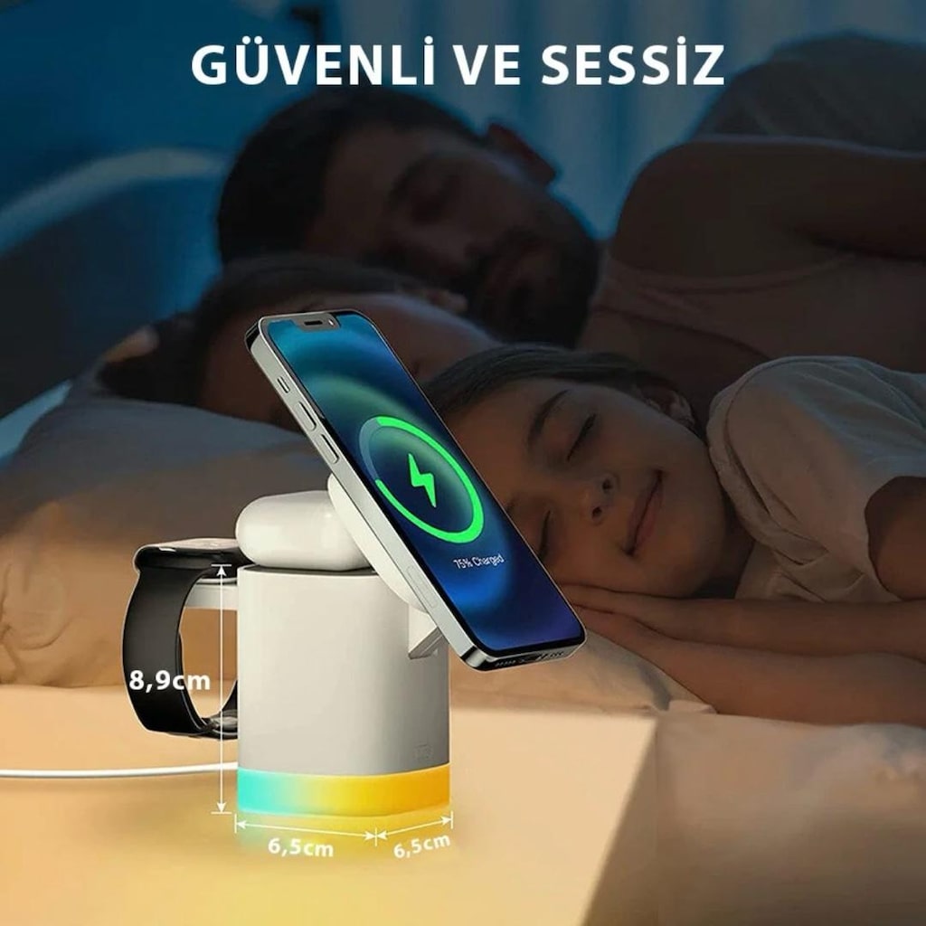 S-LİNK SL-CW19 KABLOSUZ ŞARJ İSTASYONU - 2