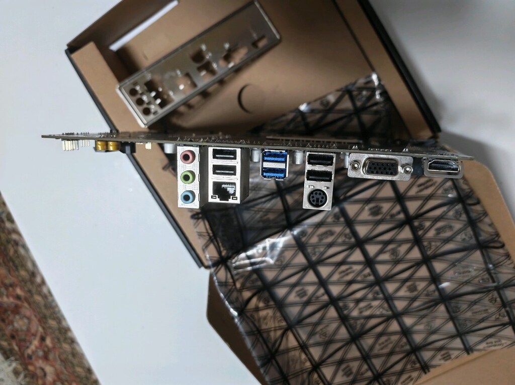 MSI PRO H 610 M-E Anakart, motherboard. Orjinal kutusunda - 5