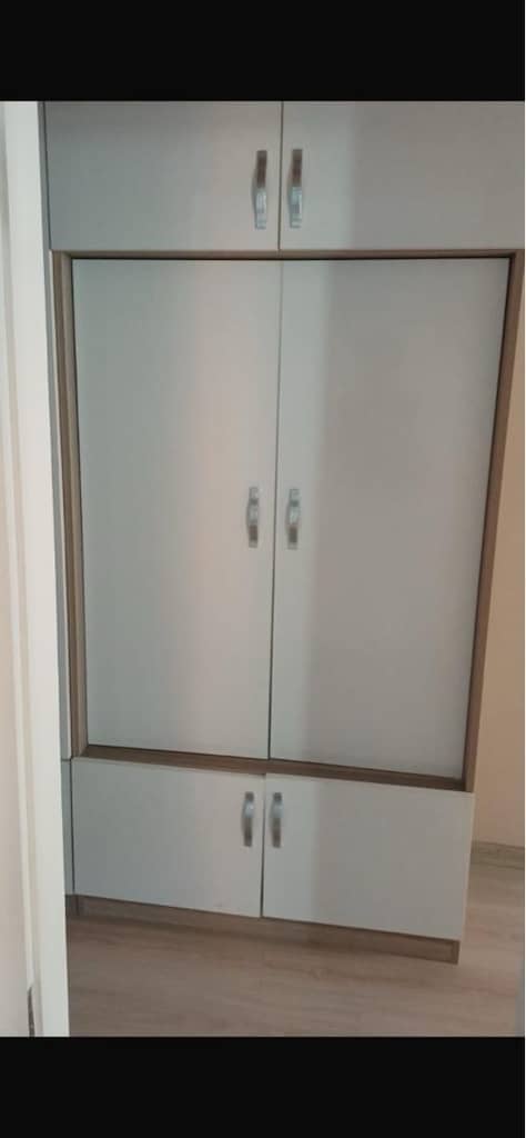 Çok Amaçlı Modern Portmanto - Geniş Hacimli ve Aynalı - 3