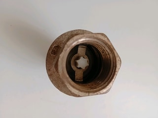 check valve marin tip krom malzeme 3/8 den 1/2 ye geçiş - 4