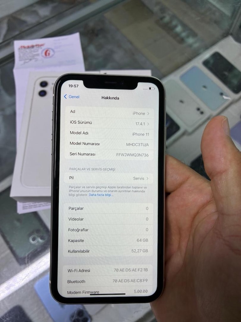 MÜHENDİSCELL’DEN YURTİÇİ İPHONE 11 HATASIZ KUTULU FATURALI - 9