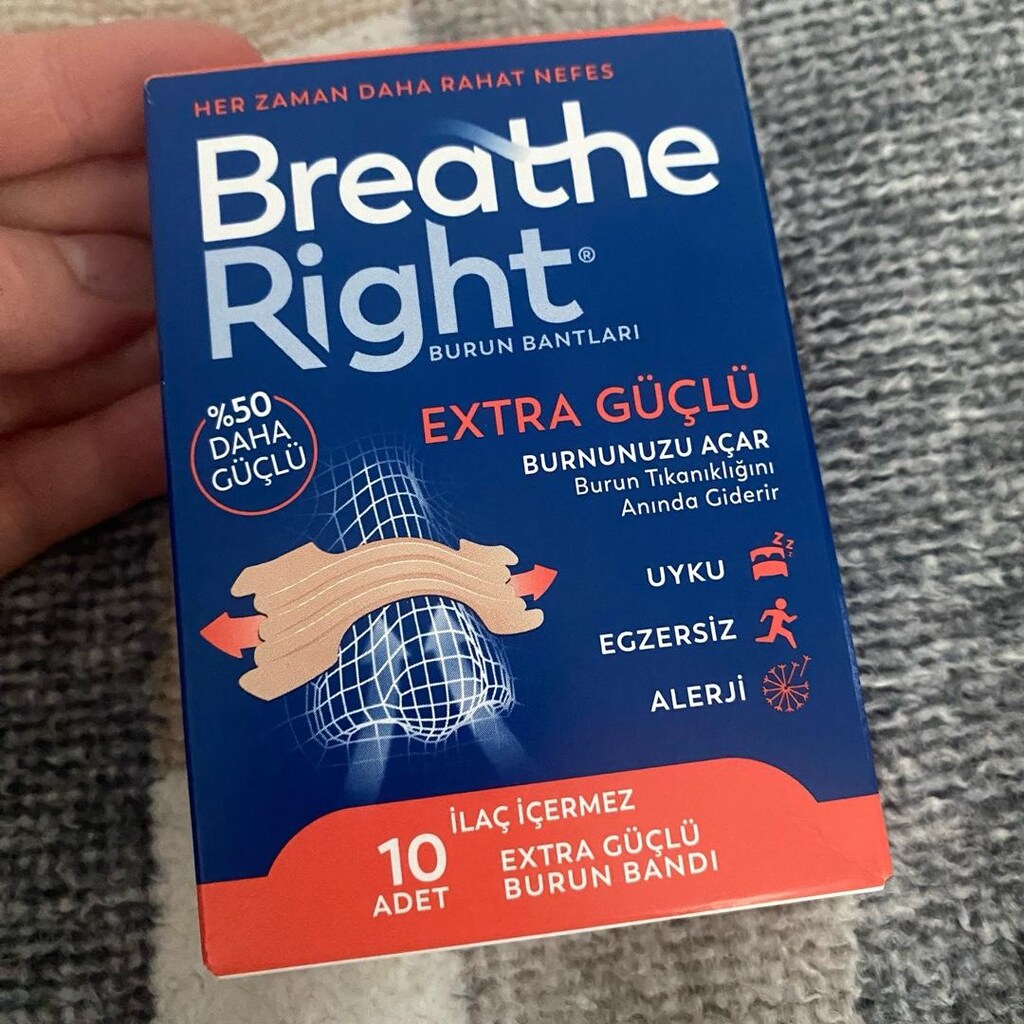 Breathe Right Burun Bandı Extra Güçlü 10'lu - 6