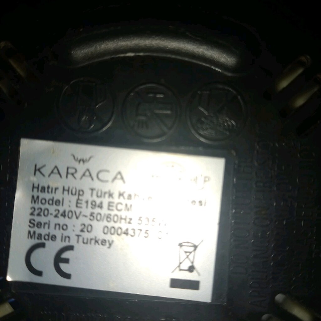 KAHVE MAKİNESİ ELEKTRİKLİ - 8