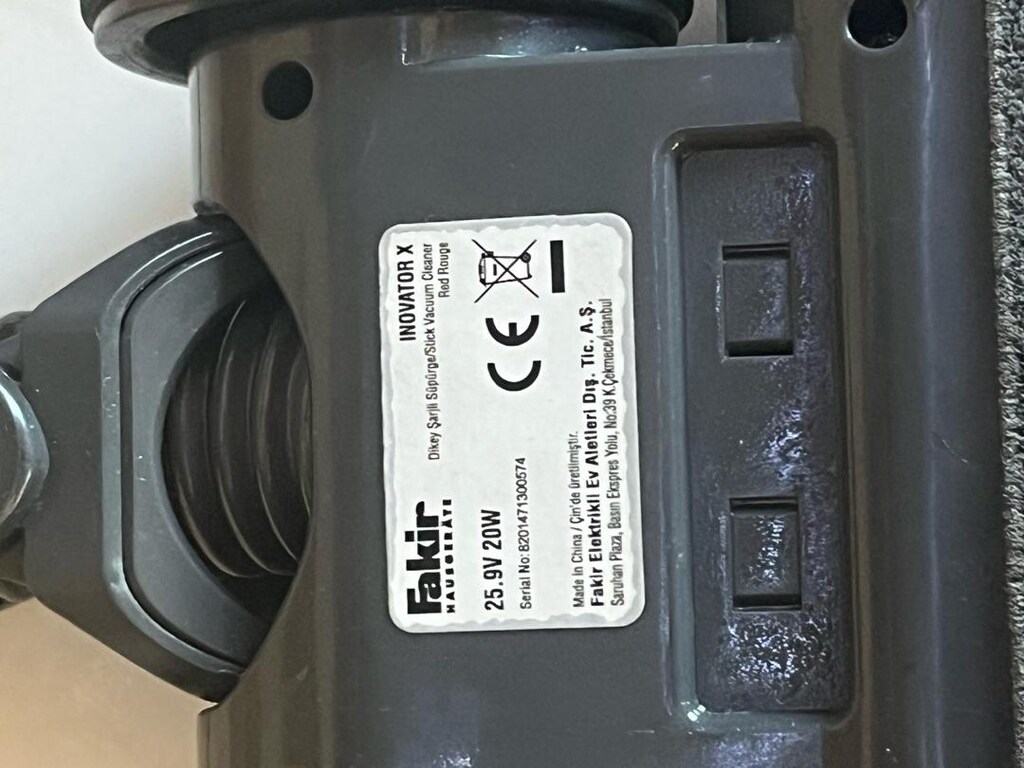 FAKİR Inovator X 7269 Dikey Şarjlı Süpürge Başlık - 7