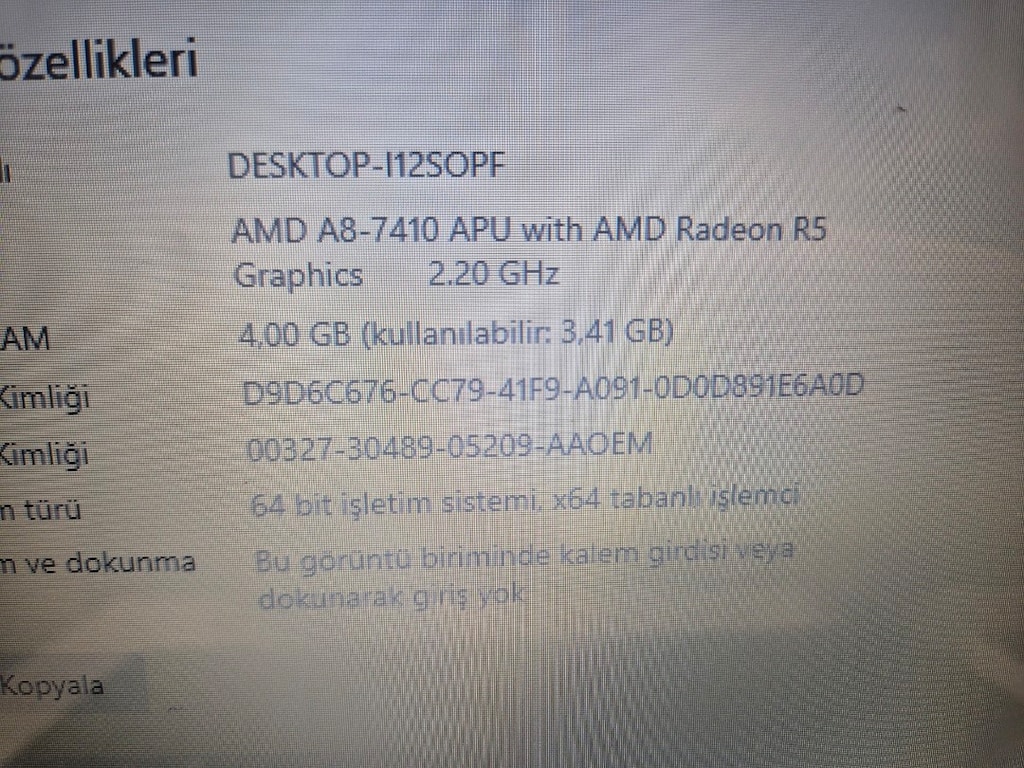 Lenovo Notebook Dizüstü Bilgisayar - 5