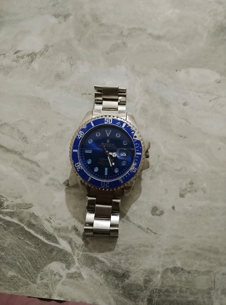 Rolex Erkek Kol Saati (Mavi Kadran / Çelik Kordon) - 2