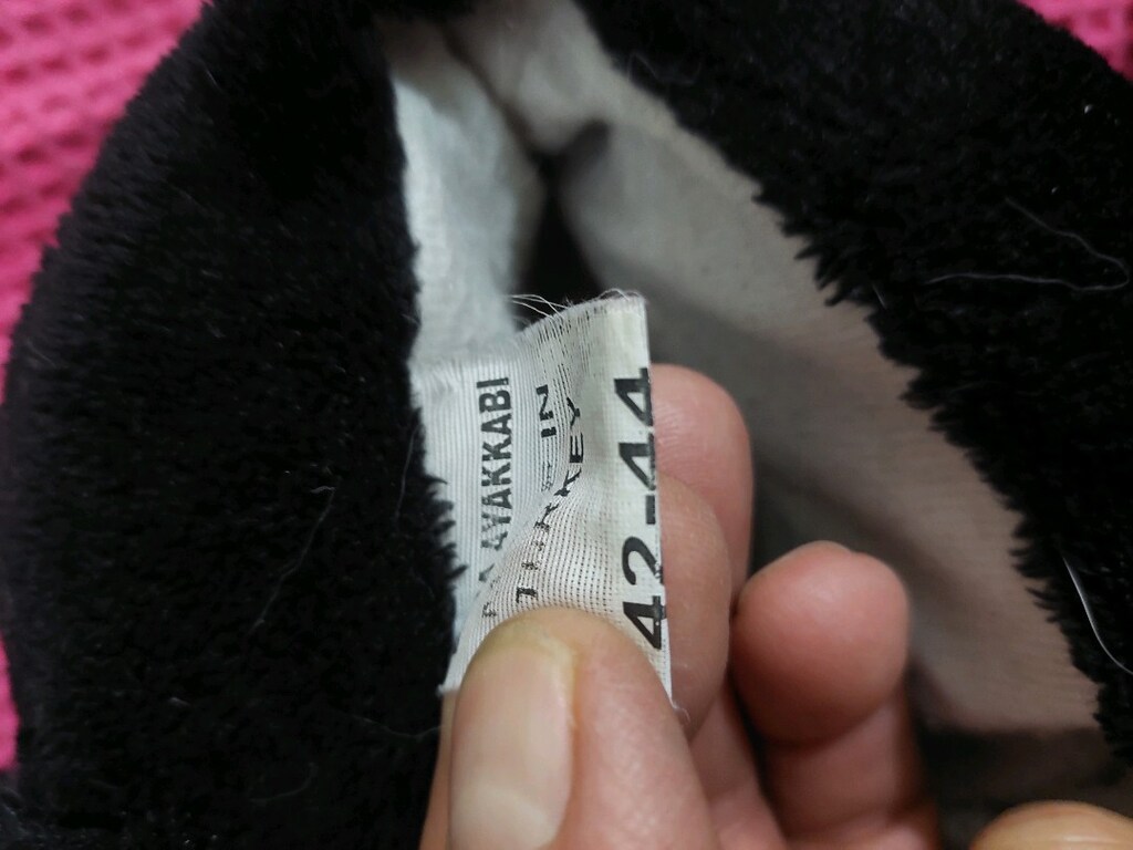 Panduf terlik. 2 adettir. Adet fiyatıdır. Köpekli olan 42-44 numara. - 7