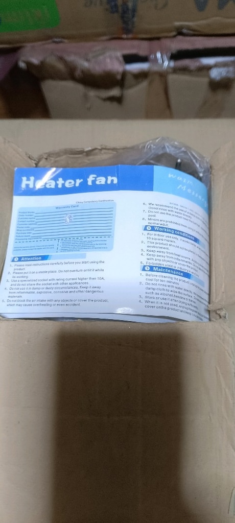 mini fanlı ısıtıcı - 6