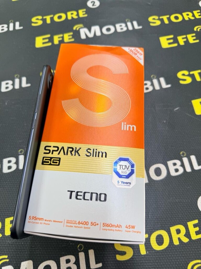 TECNO SPARK SLİM 5G 256 GB HAFIZA 8+8 GB RAM - 4
