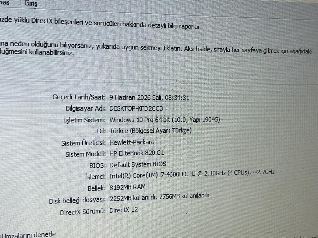 HP ElitBook 820 G1 İ7 LAPTOP SİMKART GİRİŞLİ - 5