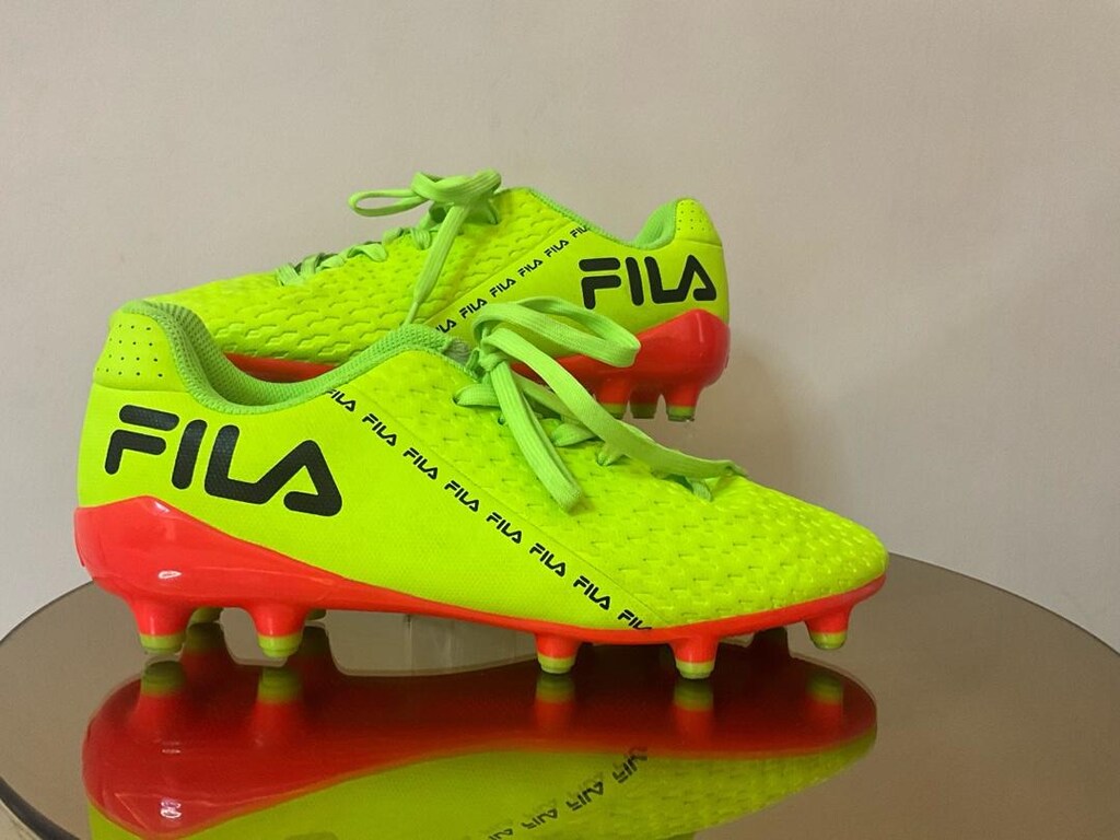 FILA Neon Sarı/Turuncu Krampon - 41 Numara (Sıfır Gibi) - 4