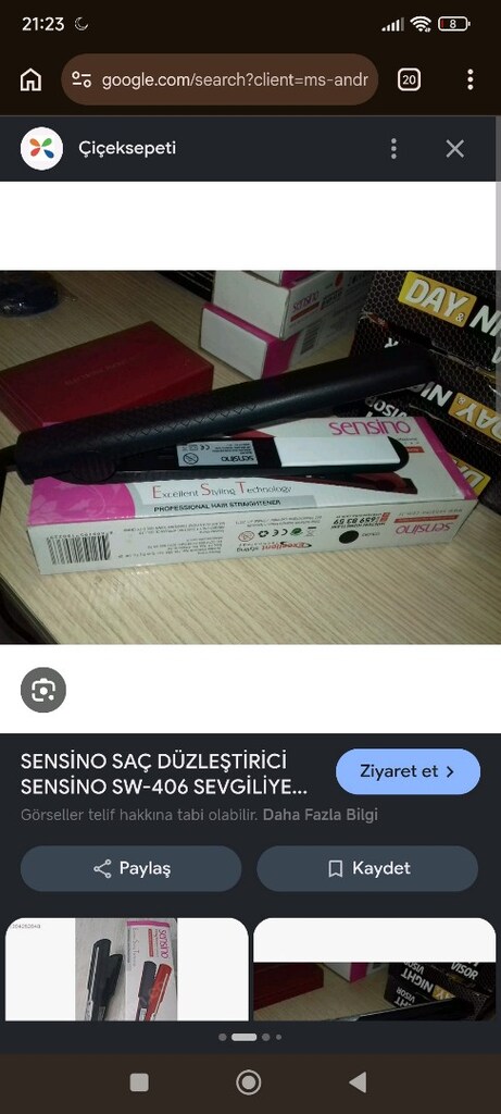 sensino saç düzleştirici - 3