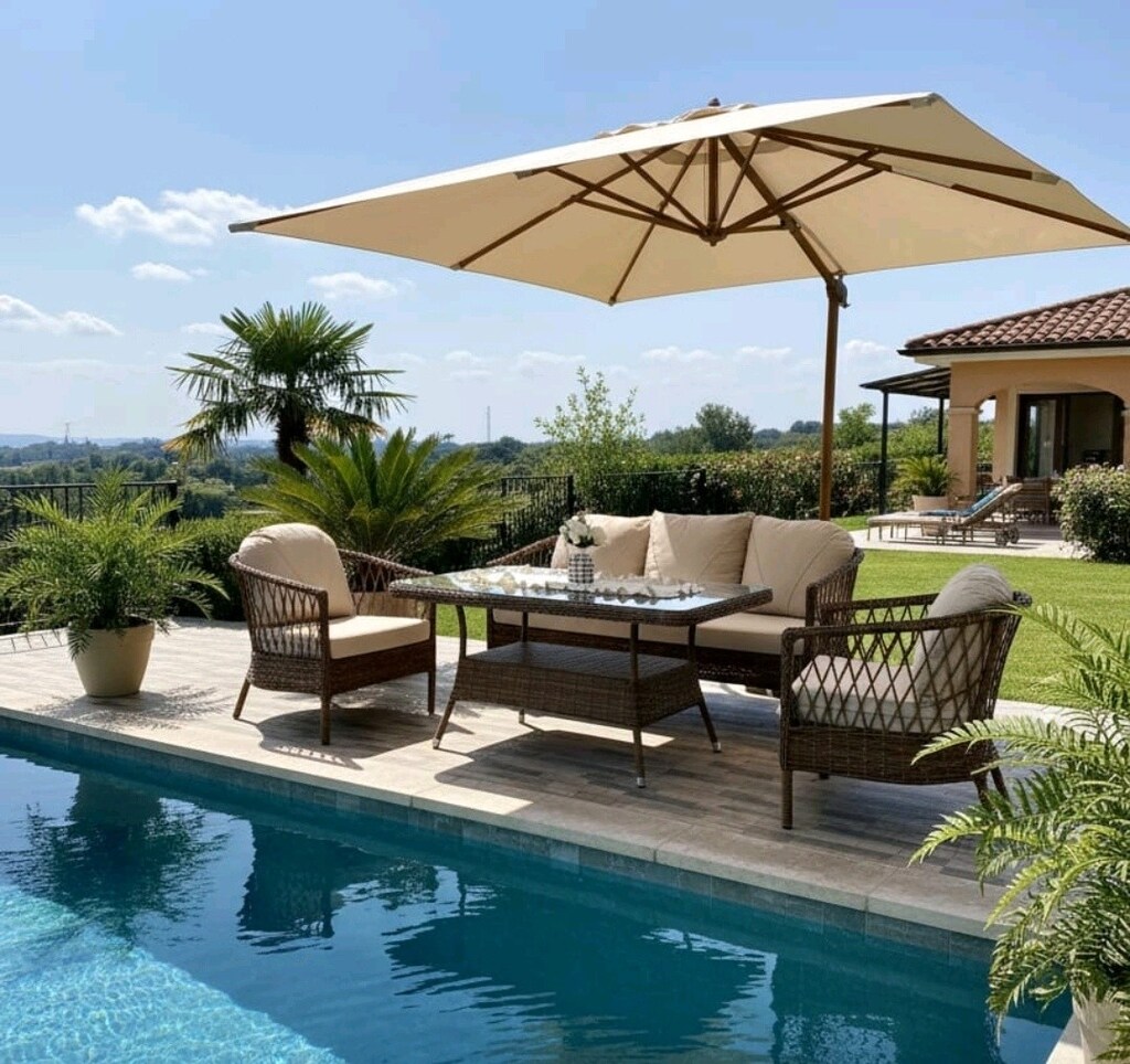 RATTAN TAKIM/ RATTAN BAHÇE TAKIMI / SALINCAK / KÖŞE TAKIMI/MASA TAKIMI - 5