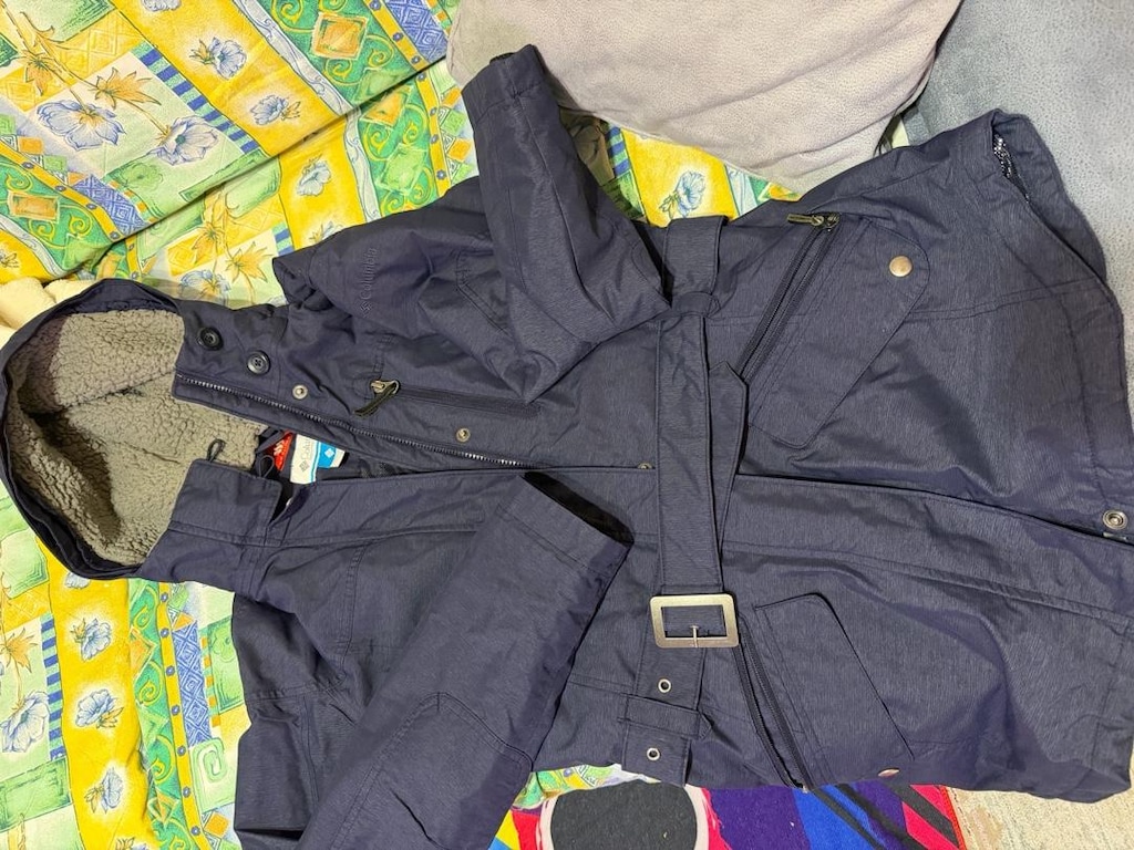 Columbia Lacivert Kadın Mont S Beden