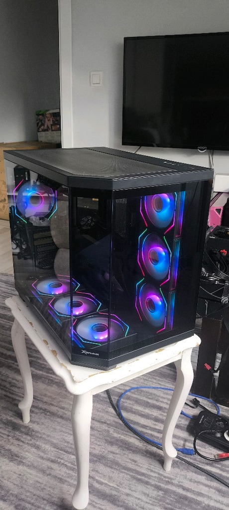 x gaming 7x argb fanlı akvaryum bilgisayar kasası - 5