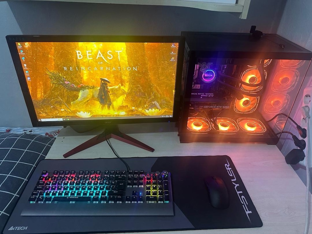RTX 5060 Ryzen 7 5700x oyun bilgisayarı