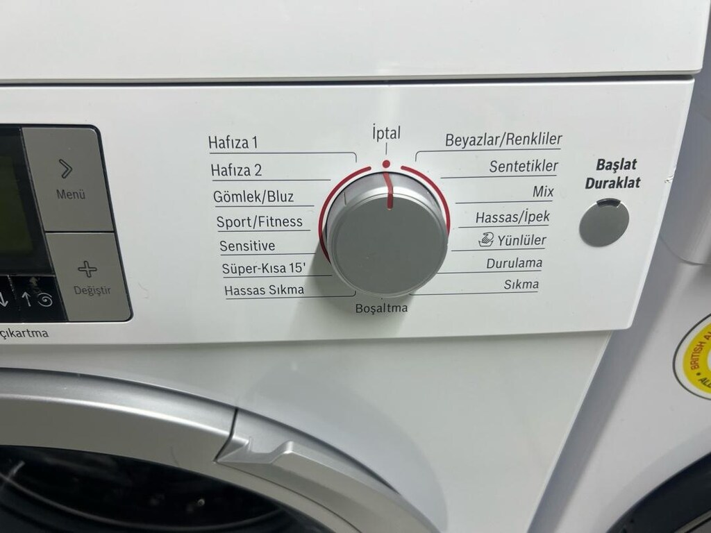 BOSCH dijital 8 kg a+++ enerji çok temiz - 5