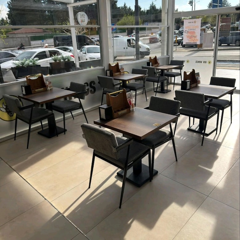 Cafe Restoran lokanta Masa Sandalye Takımı - 2