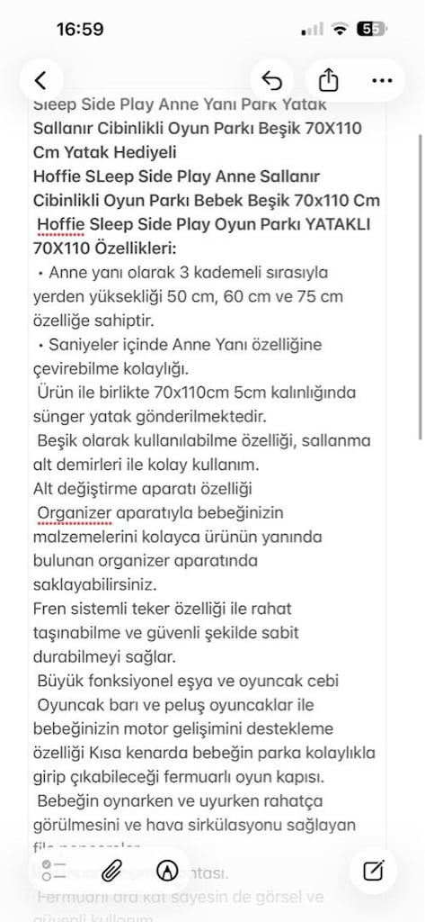hoppie anne yanı park yatak - 2