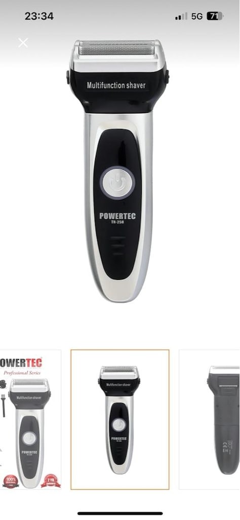 Powertec traş makinesi - 2