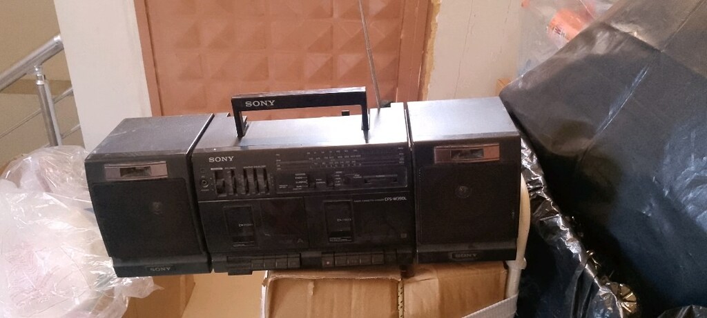 Sony marka çift hoparlör teyyip - 7