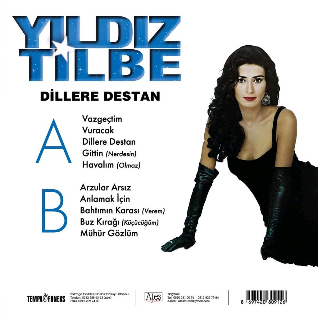 YILDIZ TİLBE DİLLERE DESTAN SIFIR AMBALAJINDA LP PLAK - 2