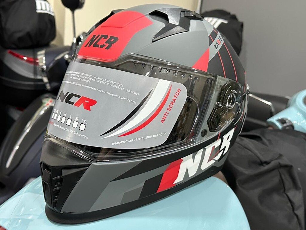 NCR STREAM M69E KAPALI KASK - Zabak Kırmızı