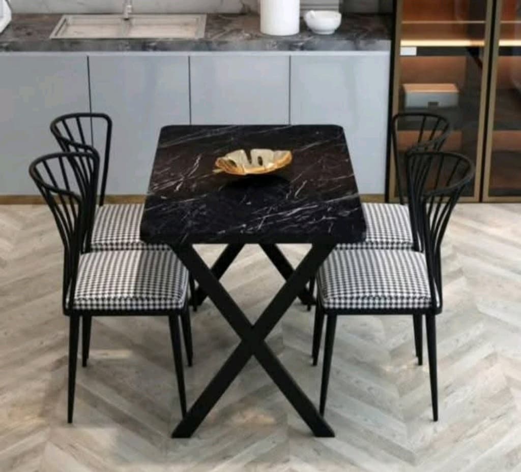 Uygun fiyat x ayak masa sandalye takımı modelleri - 3