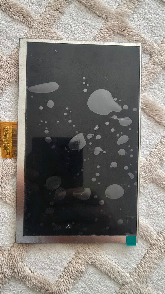 KD070D23-40NA-A25-REVC kodlu tablet teyp multimedya üretim bandı ekran - 3