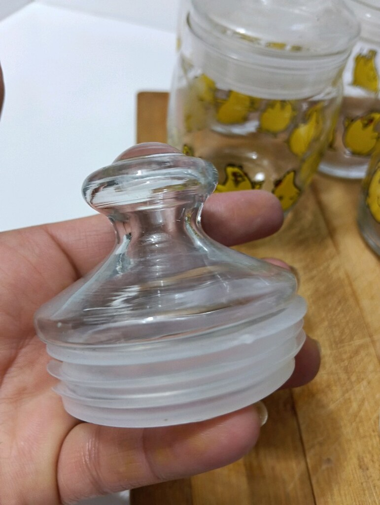 90 lardan baharat kavanozları. kullanılmamış.çeyizden çıkma. - 8