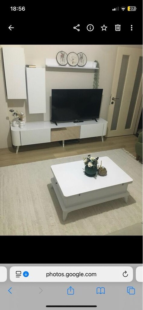 şömineli tv ünitesi seti - 2